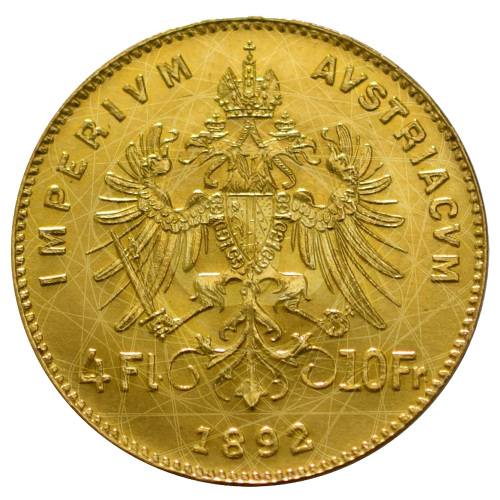 10 Franchi 4 Fiorini Austria 10 Franchi 4 Fiorini Austria