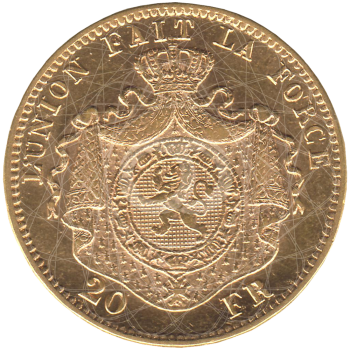 20 Franchi Leopoldo II 1870 1882 20 Franchi Leopoldo II 1870 1882