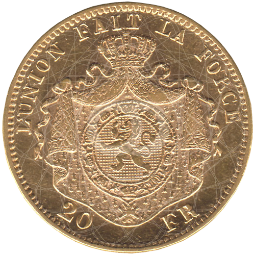 20 Franchi Leopoldo II 1870 1882 20 Franchi Leopoldo II 1870 1882