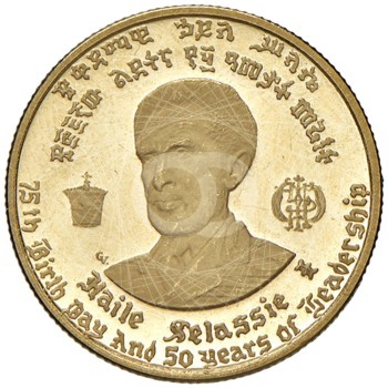 10 Dollari  Hailé Selassié I 1958 1966 10 Dollari  Hailé Selassié I 1958 1966