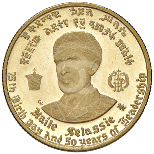 10 Dollari  Hailé Selassié I 1958 1966 10 Dollari  Hailé Selassié I 1958 1966