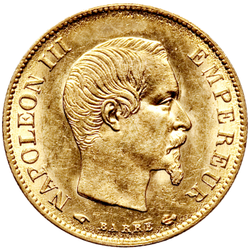 10 Franchi Napoleone III 1854 1860 10 Franchi Napoleone III 1854 1860