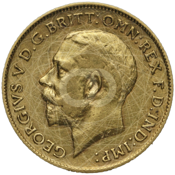 1/2 Sterlina Oro George V 1911 1915 1/2 Sterlina Oro George V 1911 1915