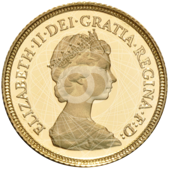1/2 Sterlina Oro Regina Elisabetta II 1980 1984 1/2 Sterlina Oro Regina Elisabetta II 1980 1984