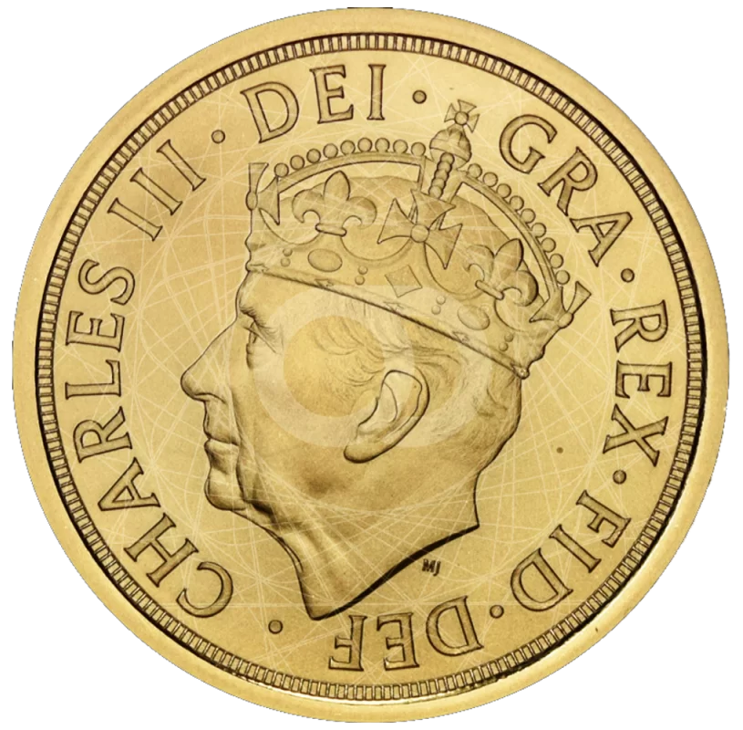 Sterlina Oro Re Carlo III 2023