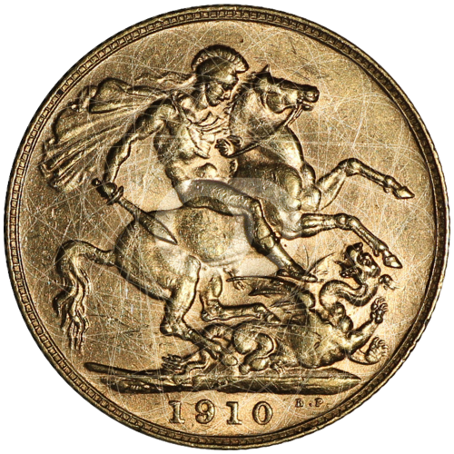 Sterlina Oro Re Edoardo VII 1902 1910 Sterlina Oro Re Edoardo VII 1902 1910