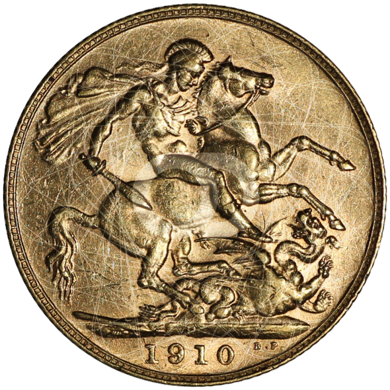 Sterlina Oro Re Edoardo VII 1902 1910