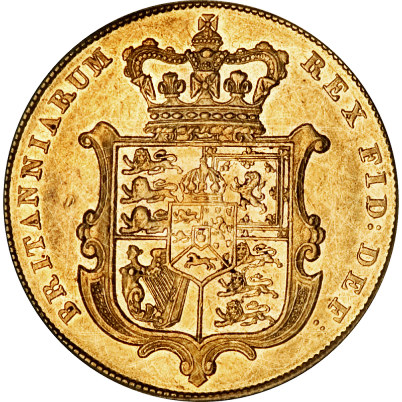 Sterlina Oro Re Giorgio IV 1825 1830