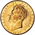 Sterlina Oro Re Giorgio IV 1825 1830