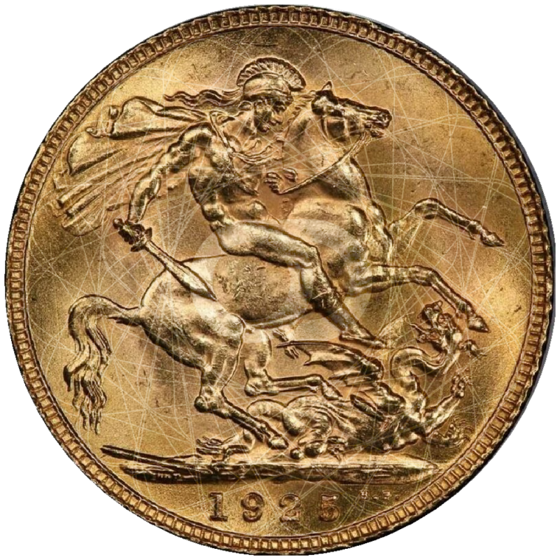 Sterlina Oro Re Giorgio V 1911 1925