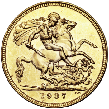 Sterlina Oro Re Giorgio VI 1937 Sterlina Oro Re Giorgio VI 1937