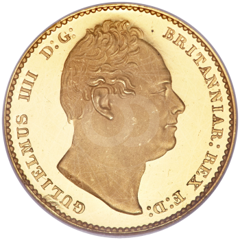 Sterlina Oro Re Guglielmo IV 1831 1837 Sterlina Oro Re Guglielmo IV 1831 1837