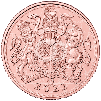Sterlina Oro Regina Elisabetta II Giubileo di Platino 2022 Sterlina Oro Regina Elisabetta II Giubileo di Platino 2022