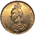 Sterlina Oro Regina Vittoria Giubileo 1887 1892