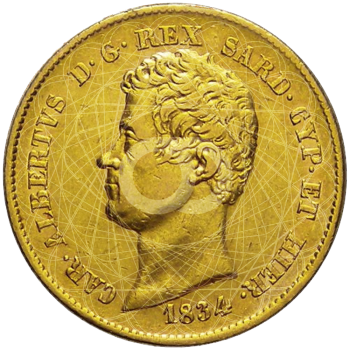 20 Lire Carlo Alberto 1831 1849 20 Lire Carlo Alberto 1831 1849
