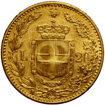 20 Lire  Umberto I 1879 1897 20 Lire  Umberto I 1879 1897