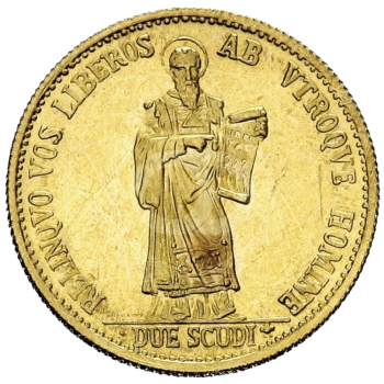 2 Scudi di San Marino Stemma 1974 2 Scudi di San Marino Stemma 1974