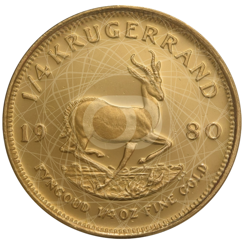 Krugerrand Oro ¼ Oncia 1980 2023