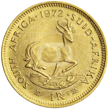 1 Rand Oro Sud Africa 1961 1983 1 Rand Oro Sud Africa 1961 1983