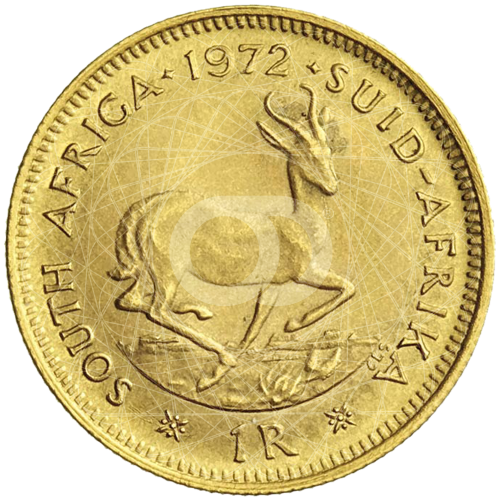 1 Rand Oro Sud Africa 1961 1983 1 Rand Oro Sud Africa 1961 1983