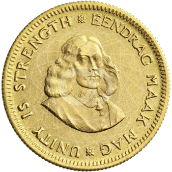 1 Rand Oro Sud Africa 1961 1983 1 Rand Oro Sud Africa 1961 1983