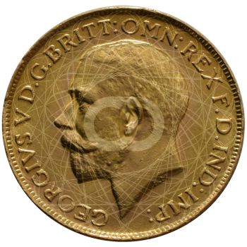 Sterlina Oro Re Giorgio V SA 1923 1928  Sterlina Oro Re Giorgio V SA 1923 1928