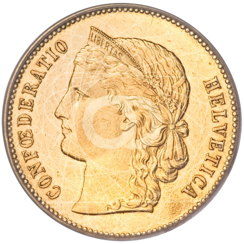 20 Franchi Svizzeri Marengo Libertas 1883 1896  20 Franchi Svizzeri Marengo Libertas 1883 1896