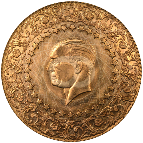 500 Piastre Kurush Oro De Luxe 1942 2013  500 Piastre Kurush Oro De Luxe 1942 2013