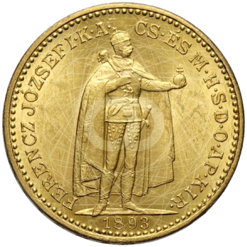 20 Corone Oro Francesco Giuseppe I 1892 1915  20 Corone Oro Francesco Giuseppe I 1892 1915