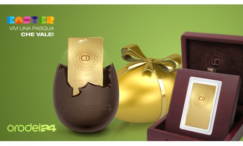 Orodei24: l'acquisto di lingotti in oro firmati per un regalo di Pasqua indimenticabile