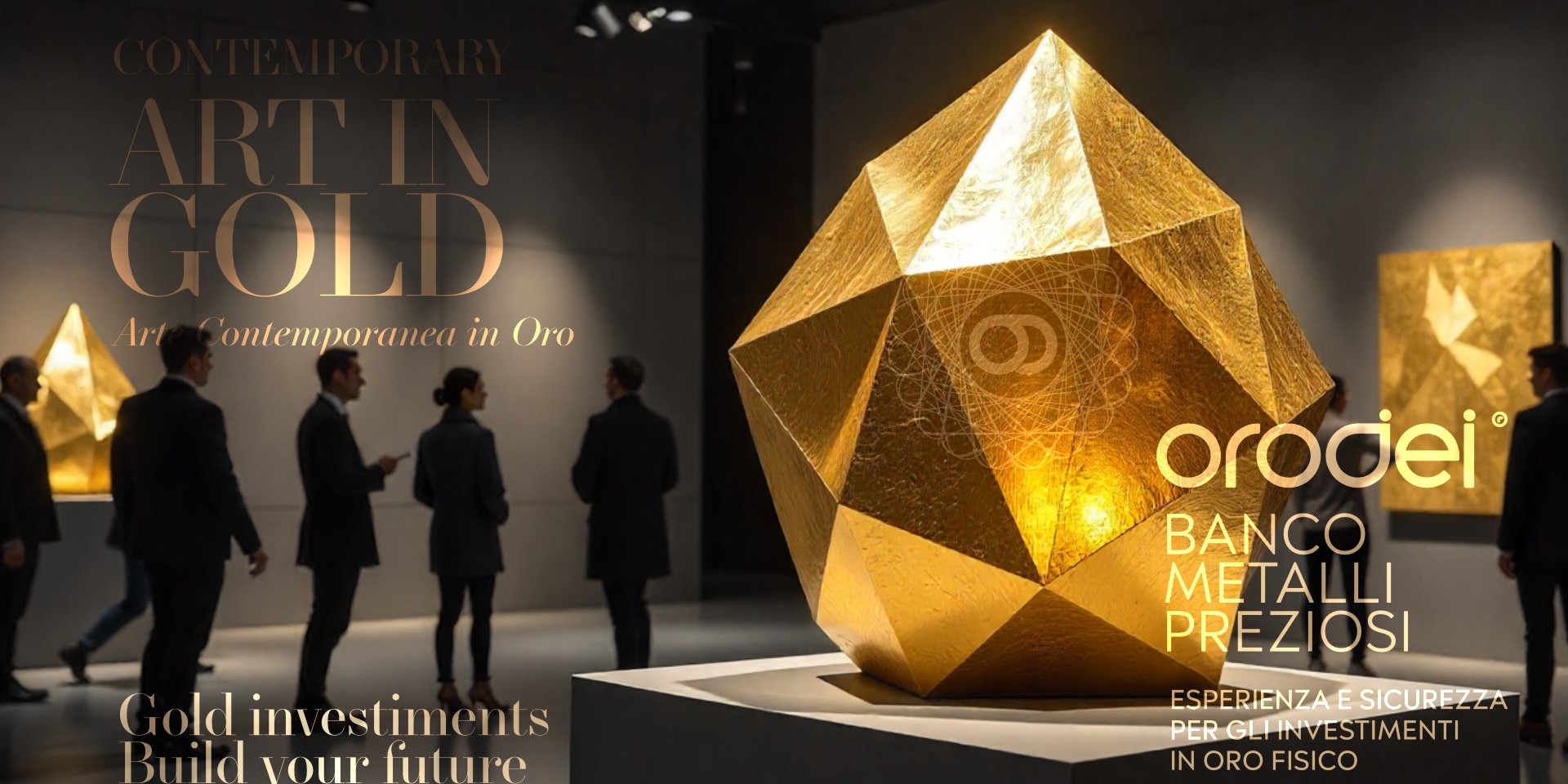 Orodei Banco Metalli Preziosi: Arte Contemporanea in Oro: Installazioni e Provocazioni