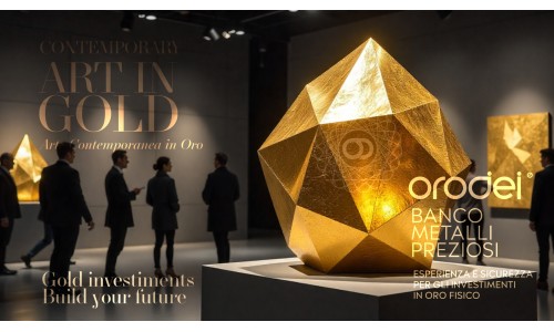 Orodei Banco Metalli Preziosi: Arte Contemporanea in Oro: Installazioni e Provocazioni