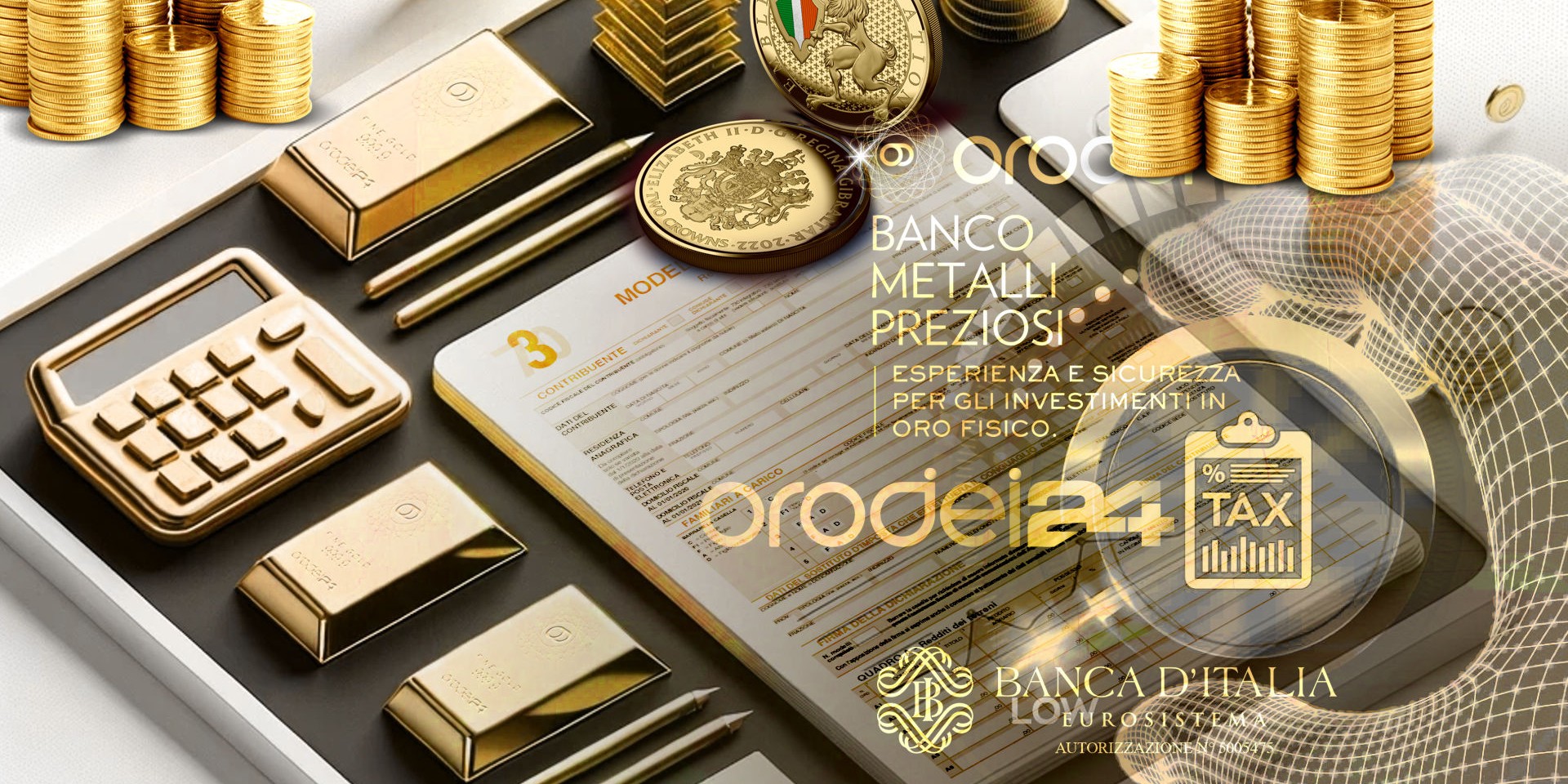 Orodei Banco Metalli Preziosi: Guida Completa alla Fiscalità sugli Investimenti in Oro in Italia