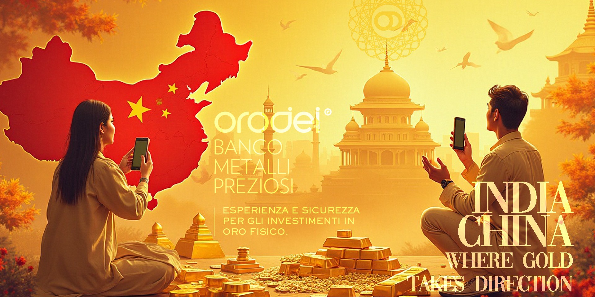 Orodei Banco Metalli Preziosi: La domanda asiatica traina l'oro: India e Cina si alternano nel dettare l'andamento dei prezzi Orodei Banco Metalli Preziosi: La domanda asiatica traina l'oro: India e Cina si alternano nel dettare l'andamento dei prezzi