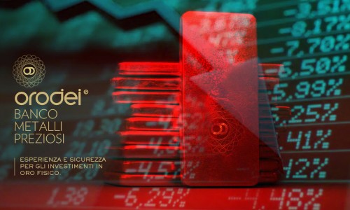 Orodei Banco Metalli Preziosi: Lieve Calo dell'Oro a Causa dell'Aumento del Dollaro e dei Rendimenti