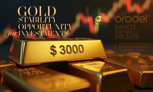 Orodei Banco Metalli Preziosi: L'oro a 3.000 dollari resisterà? Secondo gli analisti è atteso un sano correttivo dei prezzi