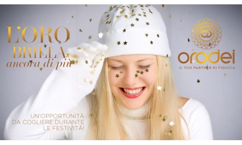 Orodei Banco Metalli Preziosi: L’Oro Brilla Ancora di Più, Un’Opportunità da Cogliere Durante le Festività!
