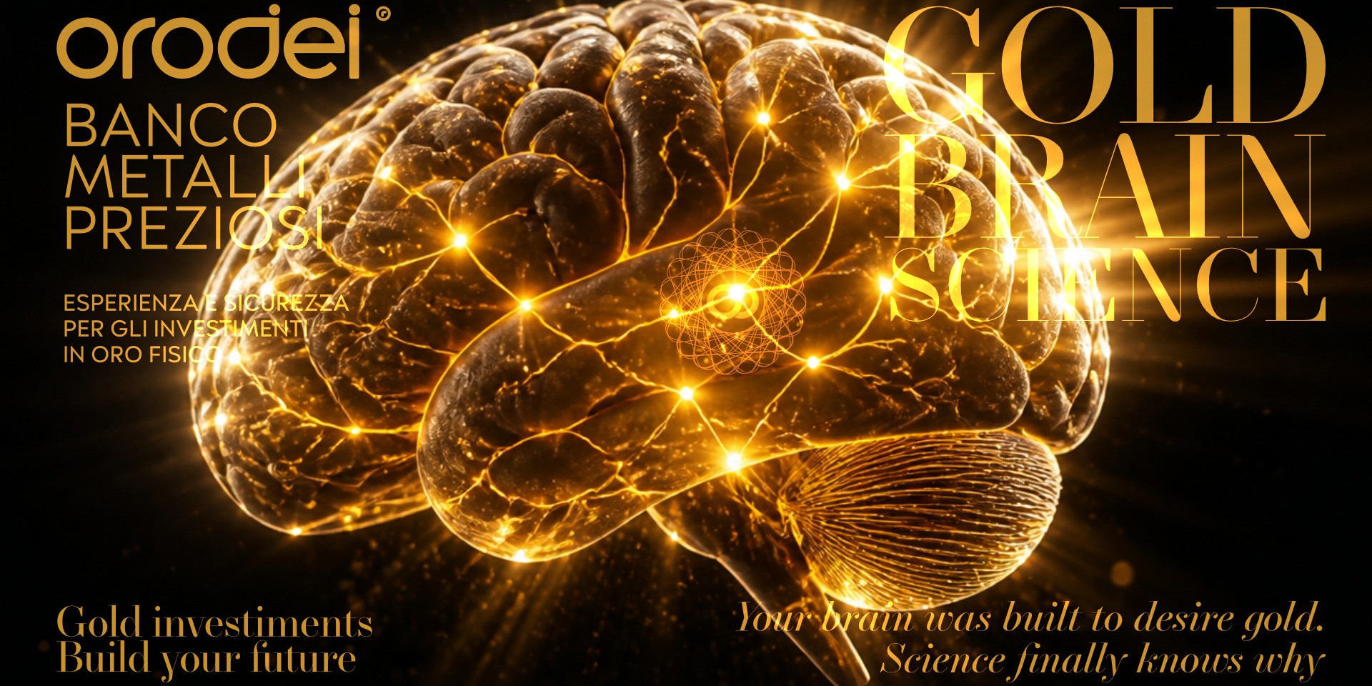 Orodei Banco Metalli Preziosi: L'Oro e il Cervello: La Neuroscienzarivela Perché il Nostro Cervello è Biologicamente Programmato per Desiderare l'Oro