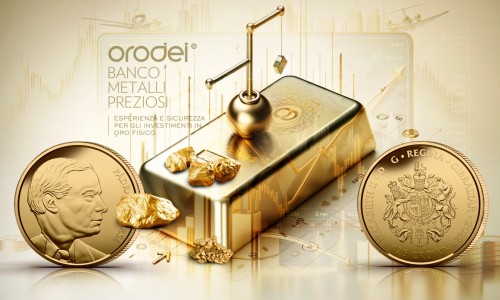 Orodei Banco Metalli Preziosi: Oro sotto pressione dai mercati esterni ribassisti, commenti restrittivi della Fed