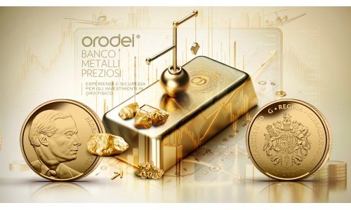 Orodei Banco Metalli Preziosi: Oro sotto pressione dai mercati esterni ribassisti, commenti restrittivi della Fed
