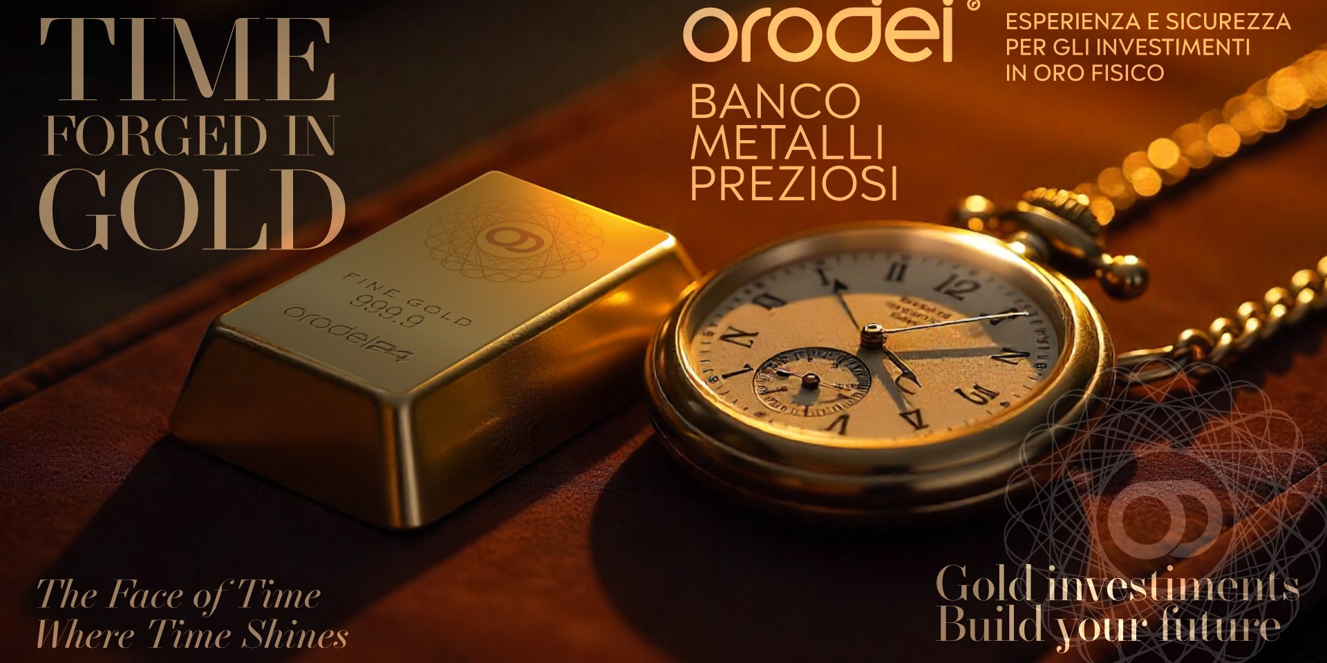 Orodei Banco Metalli Preziosi: Tempo Eterno: l’oro e l’arte dell’orologeria Orodei Banco Metalli Preziosi: Tempo Eterno: l’oro e l’arte dell’orologeria