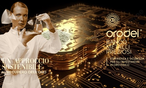 Orodei Banco Metalli Preziosi: Trasformare i rifiuti elettronici in oro con una spugna proteica derivata dal siero di latte