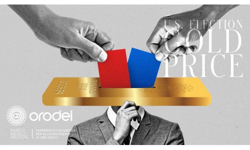 Orodei Banco Metalli Preziosi: Wall Street e Main Street incerte sui prezzi dell'oro in vista delle elezioni USA e delle decisioni della Fed